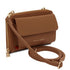 Urania - Leather wallet/phone holder with strap